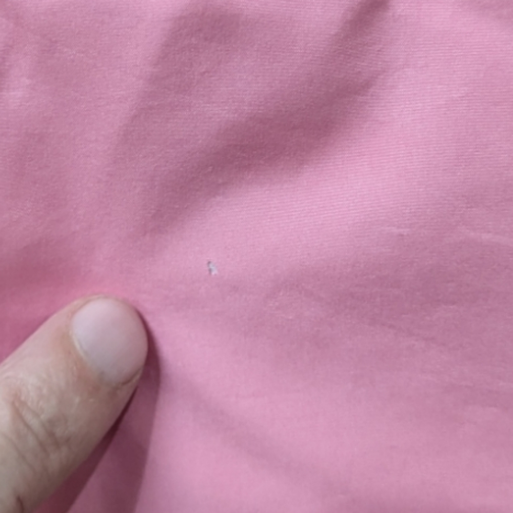 Aeropostale Girl's Two-Tone Pink Down Quilted Puffer Full Zip Vest (S) - Picture 5 of 5